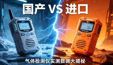 國產氣體檢測儀和進口差距大嗎？實測數(shù)據(jù)對比一目了然