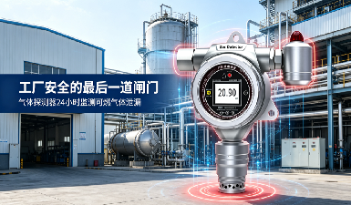 氣體探測器，怎么成了工廠安全的最后一道閘門了呢