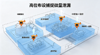 冷庫液氨泄漏防患于未然！固定式氨氣檢測儀在江蘇某食品冷鏈工廠實戰(zhàn)應(yīng)用案例