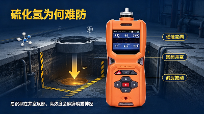 污水廠(chǎng)硫化氫泄漏要怎么監(jiān)測(cè)？便攜式硫化氫氣體檢測(cè)儀推薦